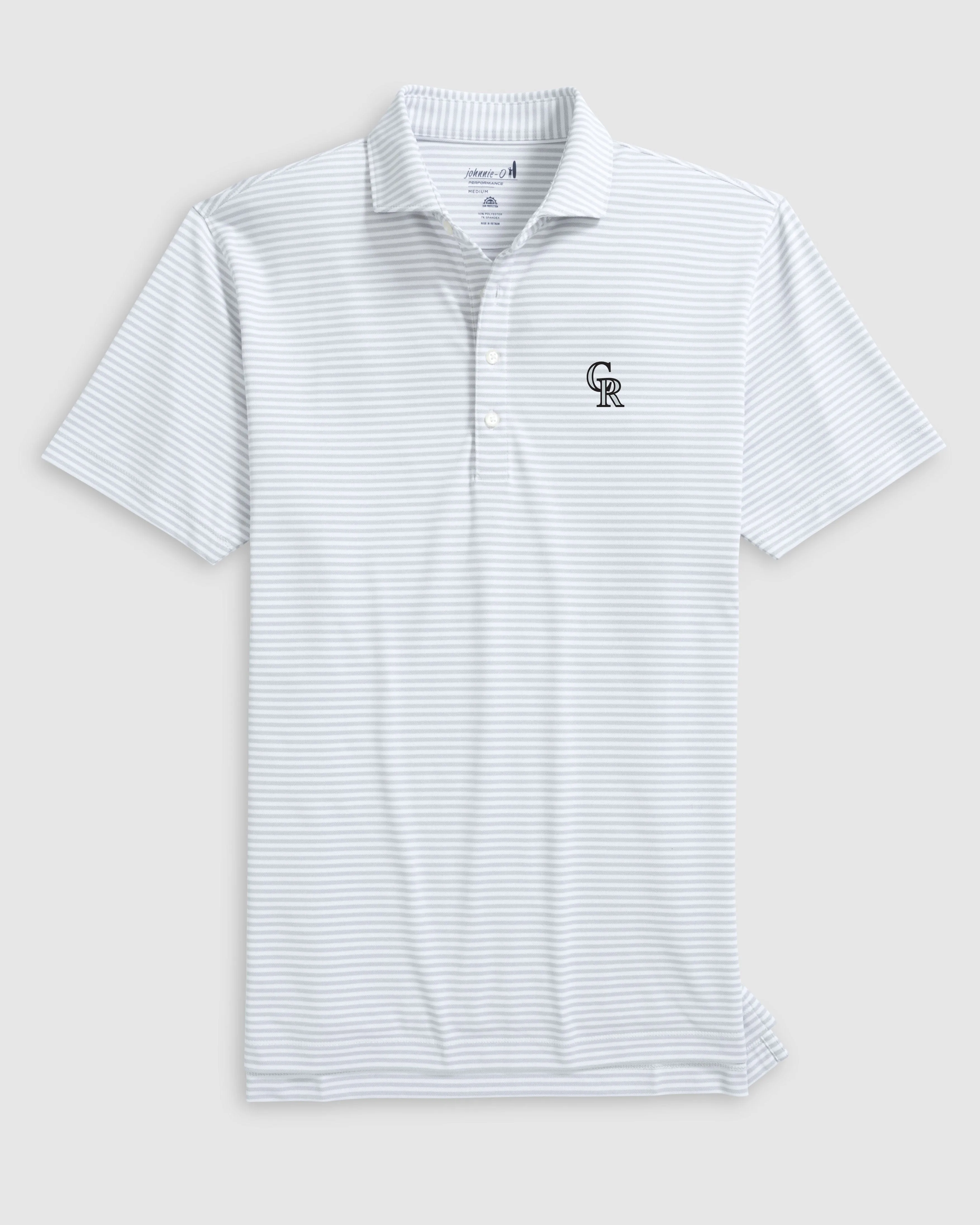 Colorado Rockies Stetsons Performance Mesh Polo sold by Johnnie-O product image thumbnail 3