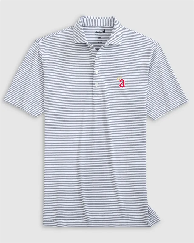 Los Angeles Angelse Stetsons Performance Mesh Polo - Cooperstown Logo sold by Johnnie-O