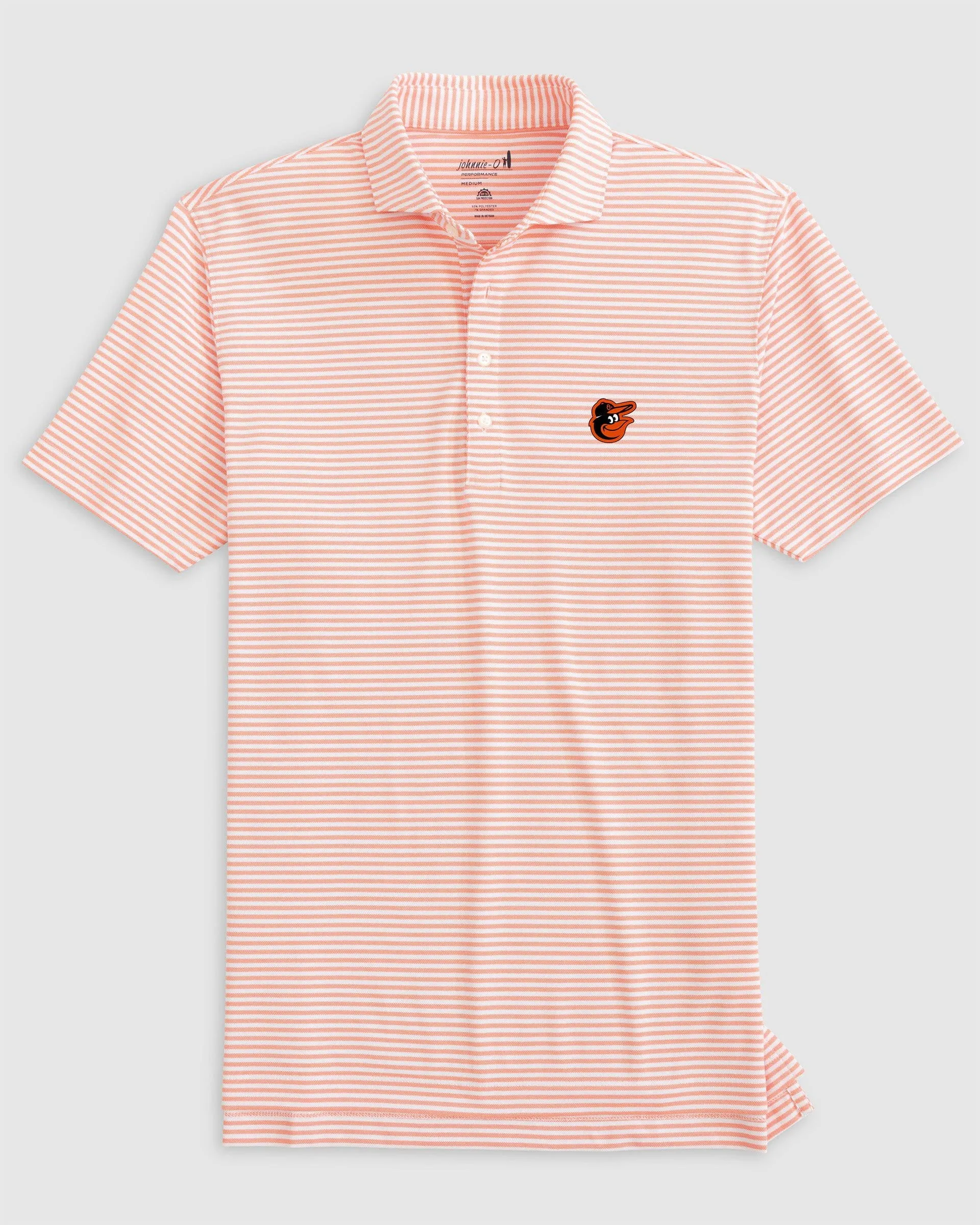 Baltimore Orioles Stetsons Performance Mesh Polo sold by Johnnie-O product image thumbnail 2