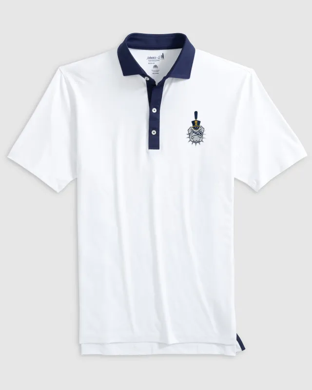 The Citadel Ramos Performance Jersey Polo - Vault Logo sold by Johnnie-O