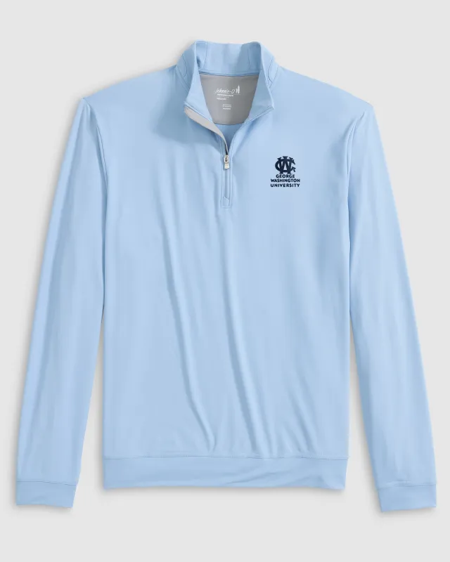 George Washington Motion Performance 1/4 Zip - Vault Logo sold by Johnnie-O