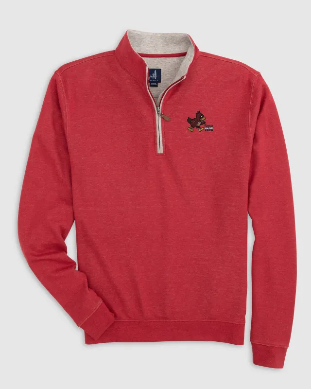 Iowa State Sully 1/4 Zip - Vault Logo sold by Johnnie-O