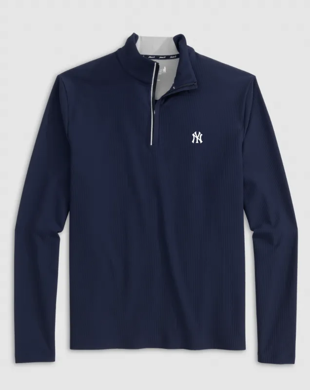 New York Yankees Hoppin Performance 1/4 Zip sold by Johnnie-O