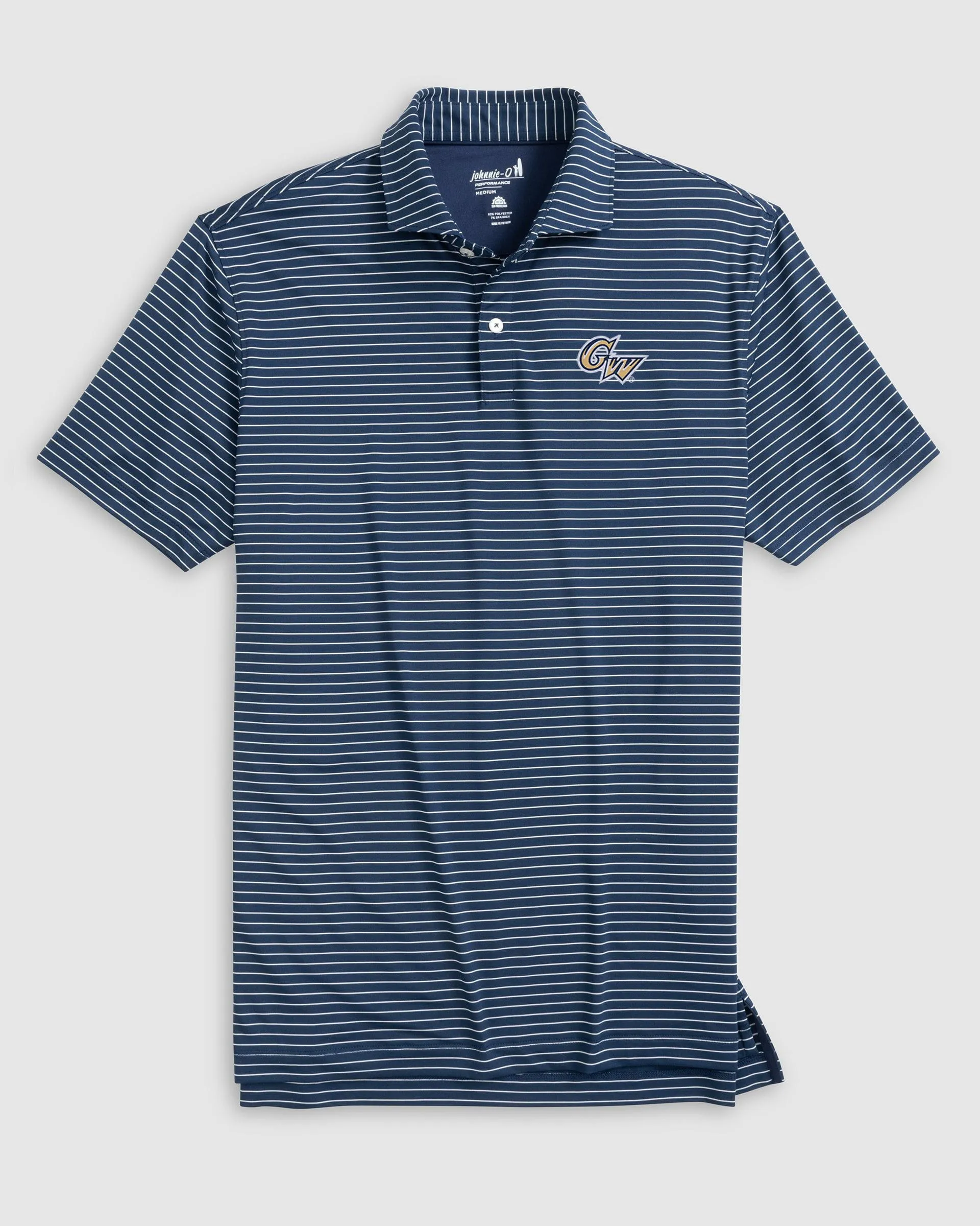 George Washington Beau Striped Performance Jersey Polo sold by Johnnie-O product image thumbnail 2