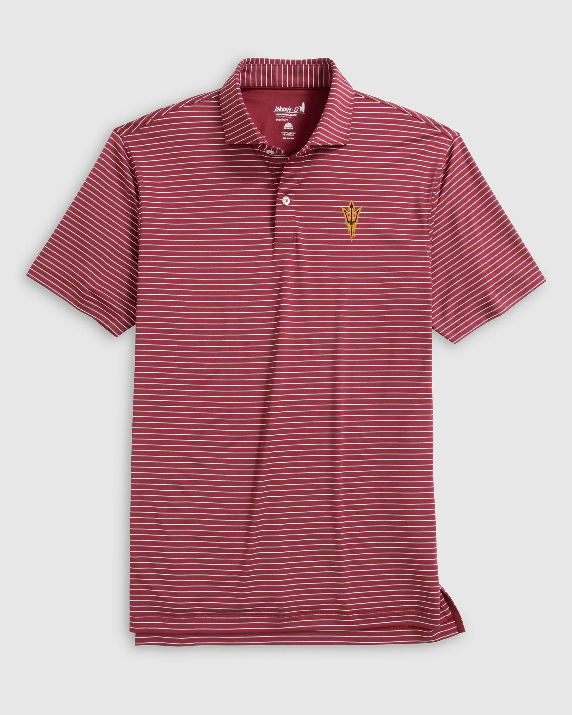 Arizona State Beau Striped Performance Jersey Polo sold by Johnnie-O product image thumbnail 2
