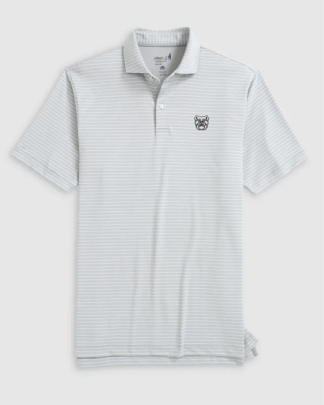 Butler Beau Striped Performance Jersey Polo sold by Johnnie-O