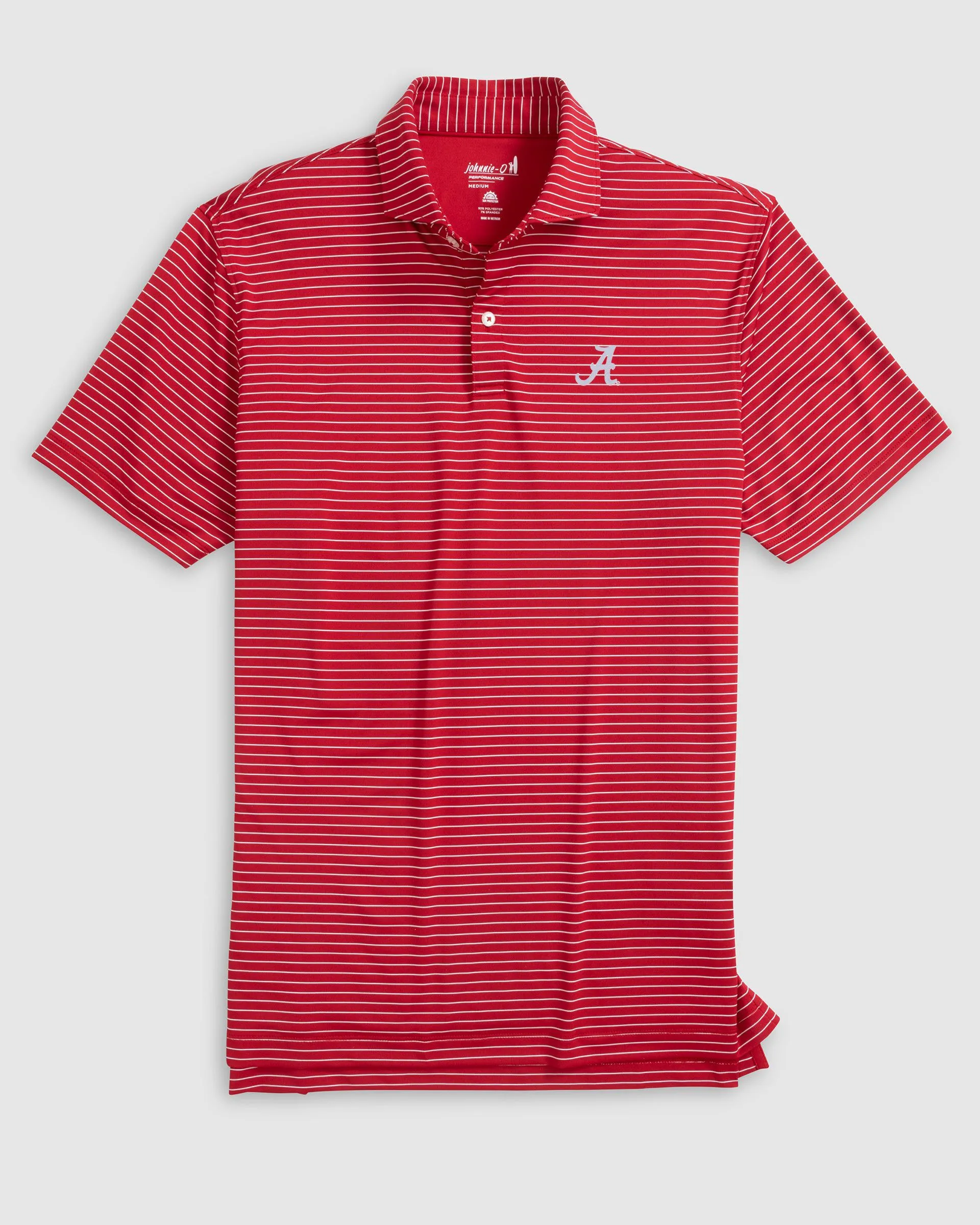 Alabama Beau Striped Performance Jersey Polo sold by Johnnie-O product image thumbnail 2