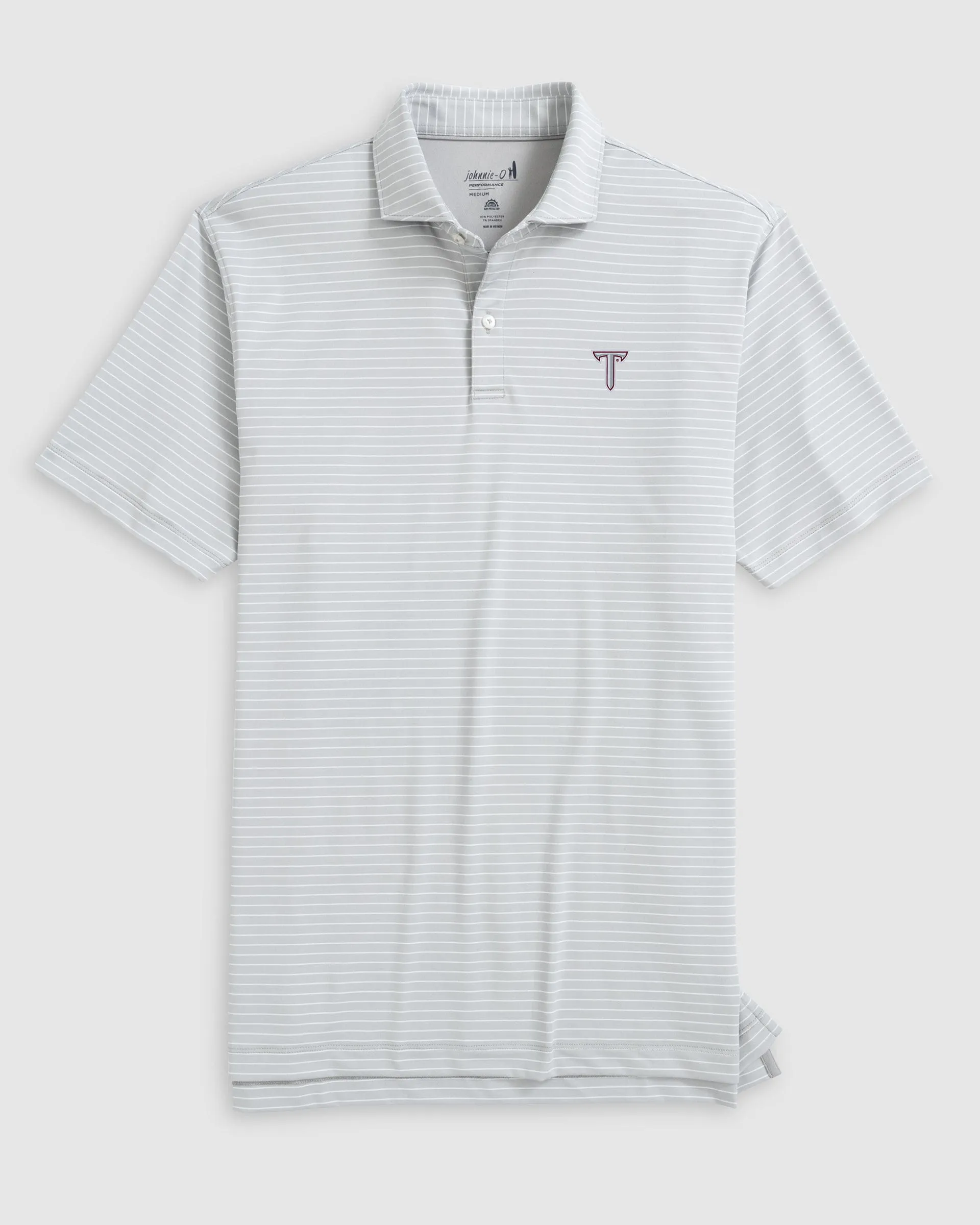 Troy Beau Striped Performance Jersey Polo sold by Johnnie-O product image thumbnail 3
