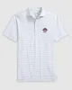 East Carolina Stetsons Striped Performance Mesh Polo - Vault Logo sold by Johnnie-O