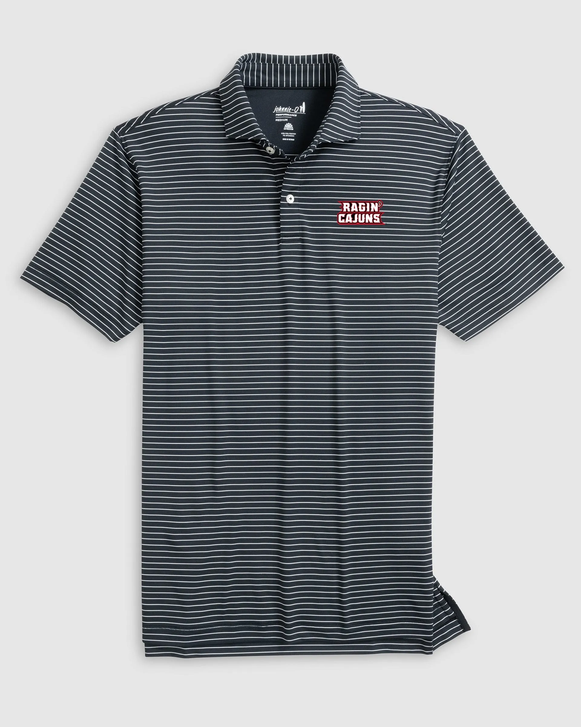 Lafayette Beau Striped Performance Jersey Polo sold by Johnnie-O