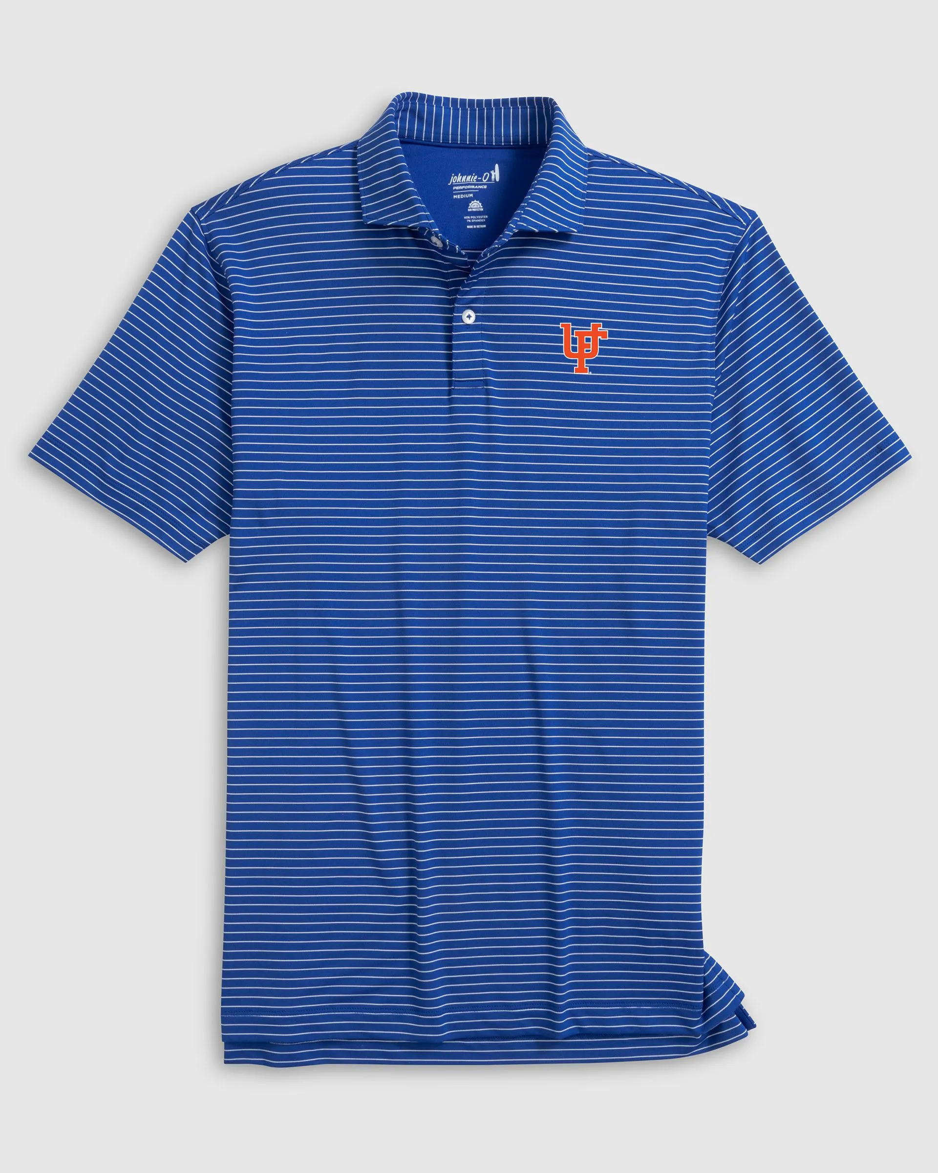 Florida Beau Striped Performance Jersey Polo - Vault Logo sold by Johnnie-O product image thumbnail 3