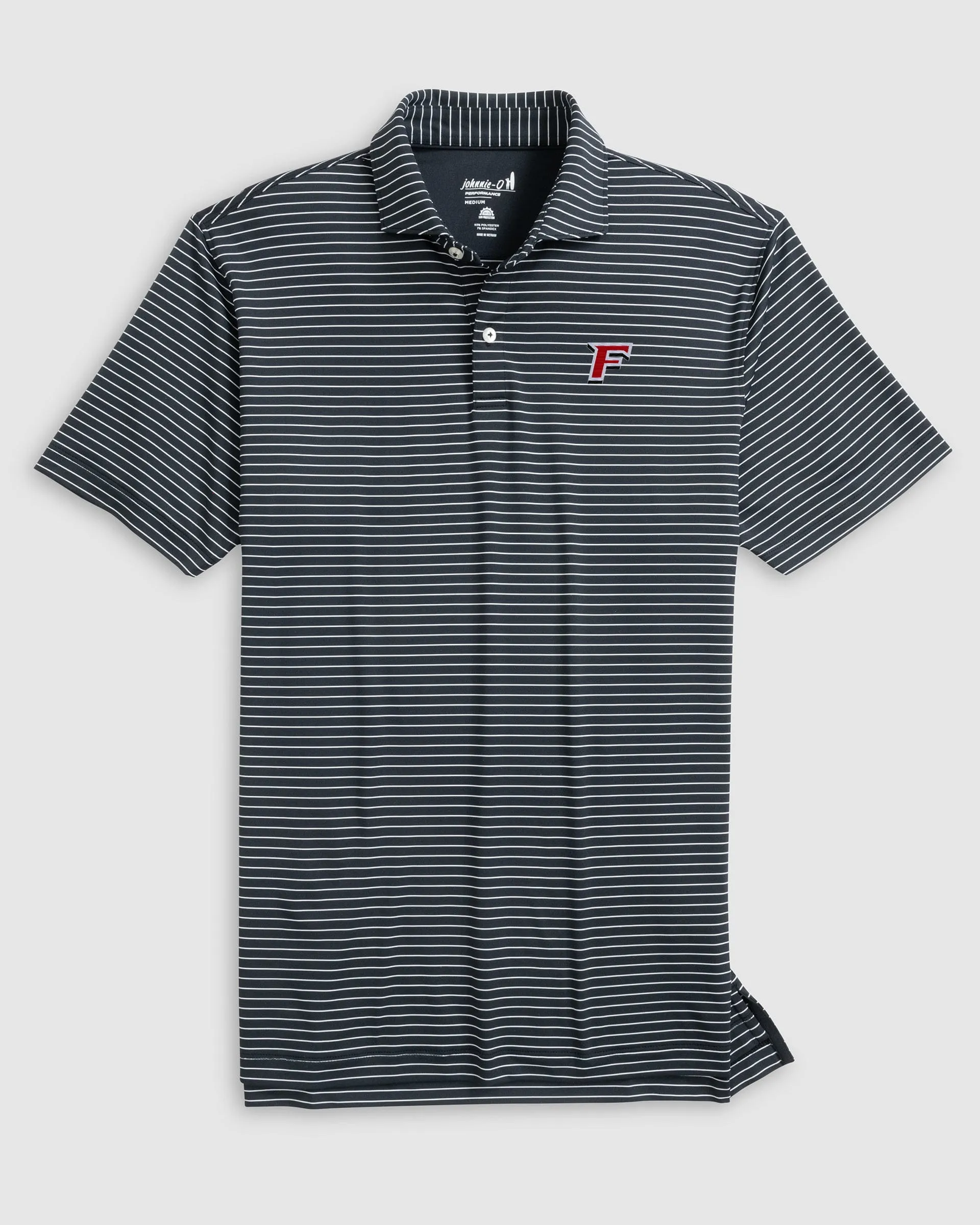 Fairfield Beau Striped Performance Jersey Polo sold by Johnnie-O