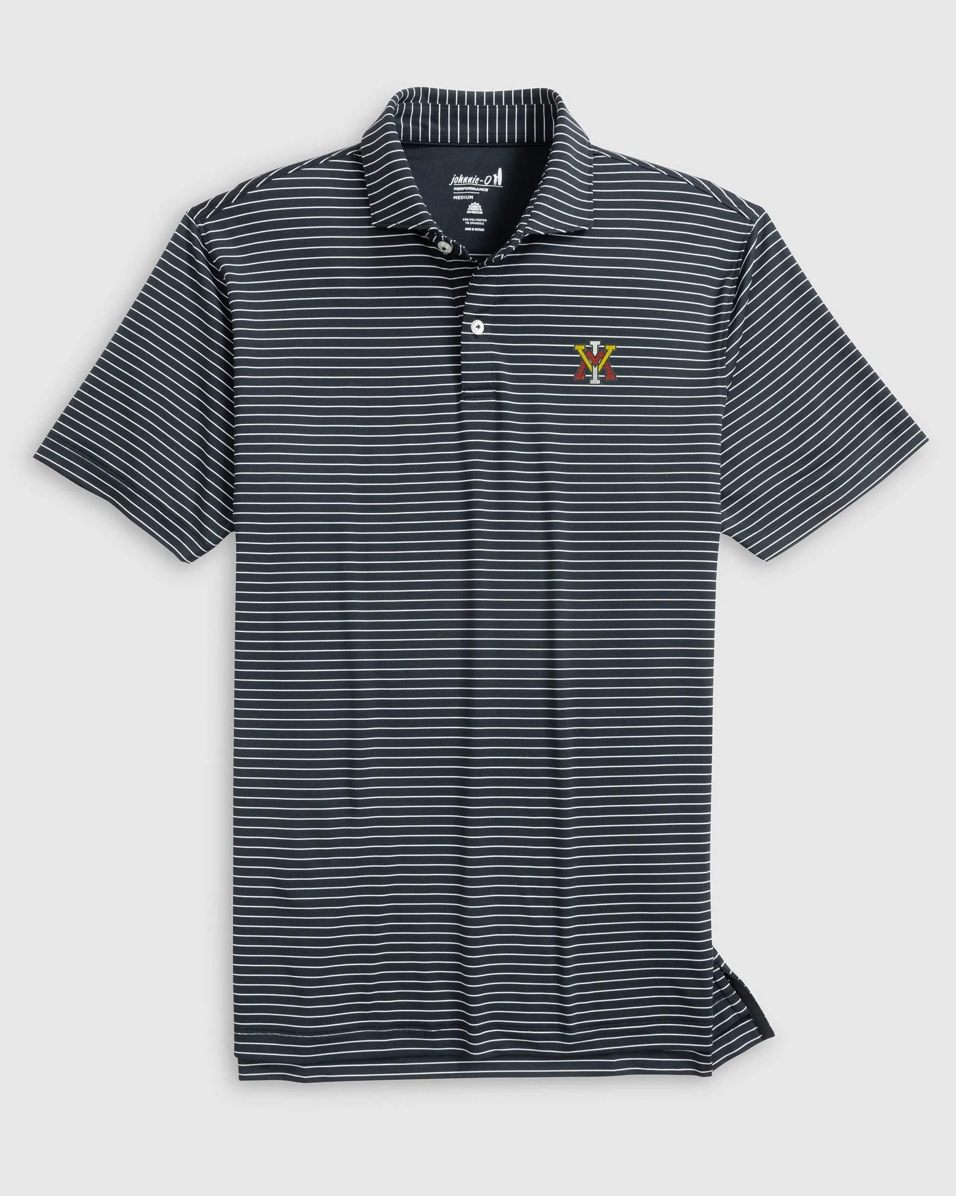 VMI Beau Striped Performance Jersey Polo sold by Johnnie-O