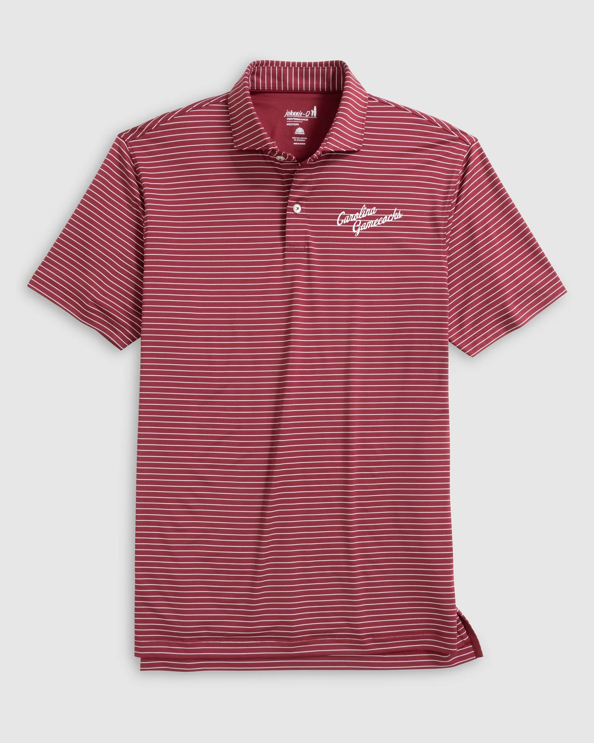 South Carolina Beau Striped Performance Jersey Polo - Vault Logo sold by Johnnie-O product image thumbnail 2