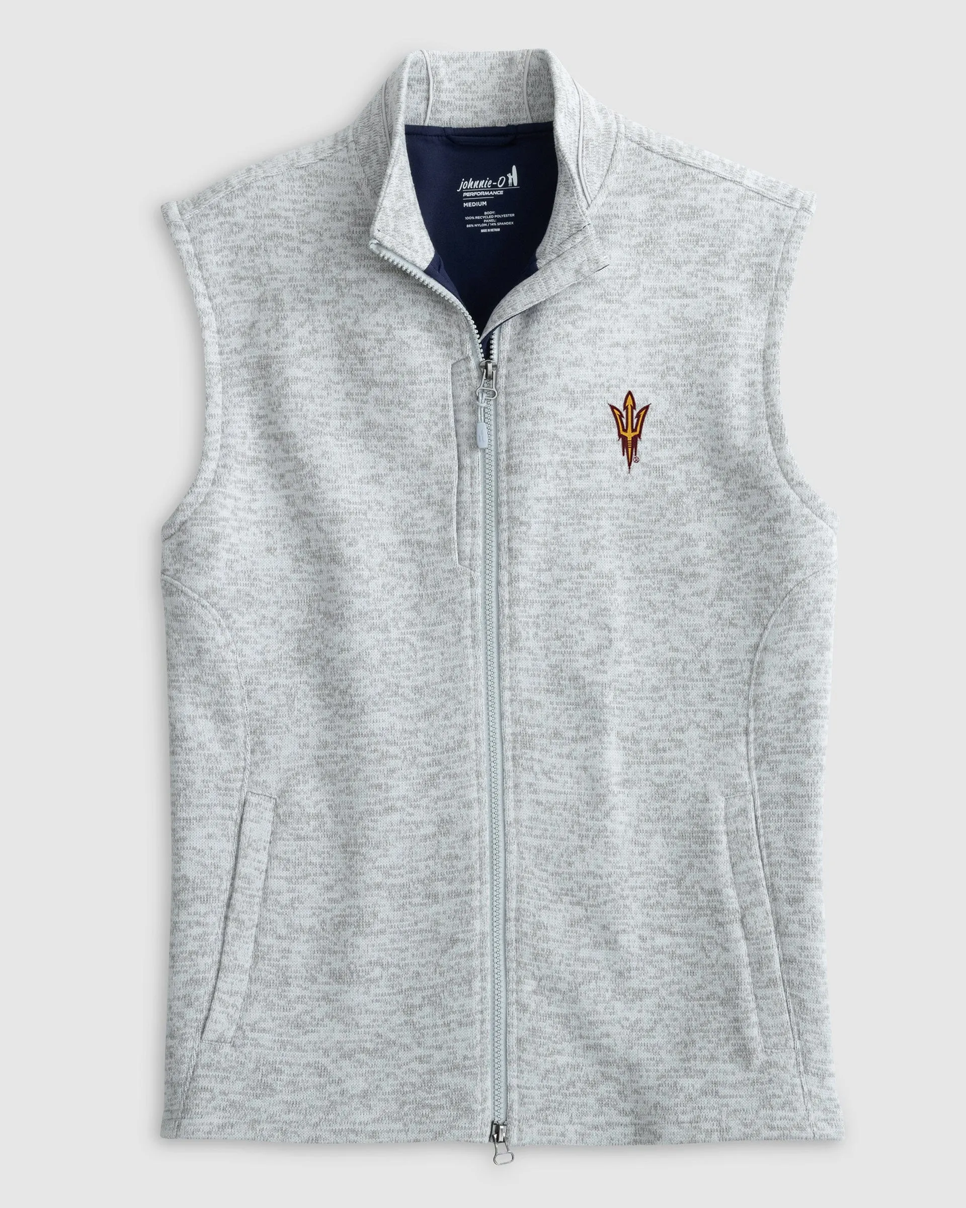 Arizona State Denalis Performance Fleece Vest sold by Johnnie-O product image thumbnail 2