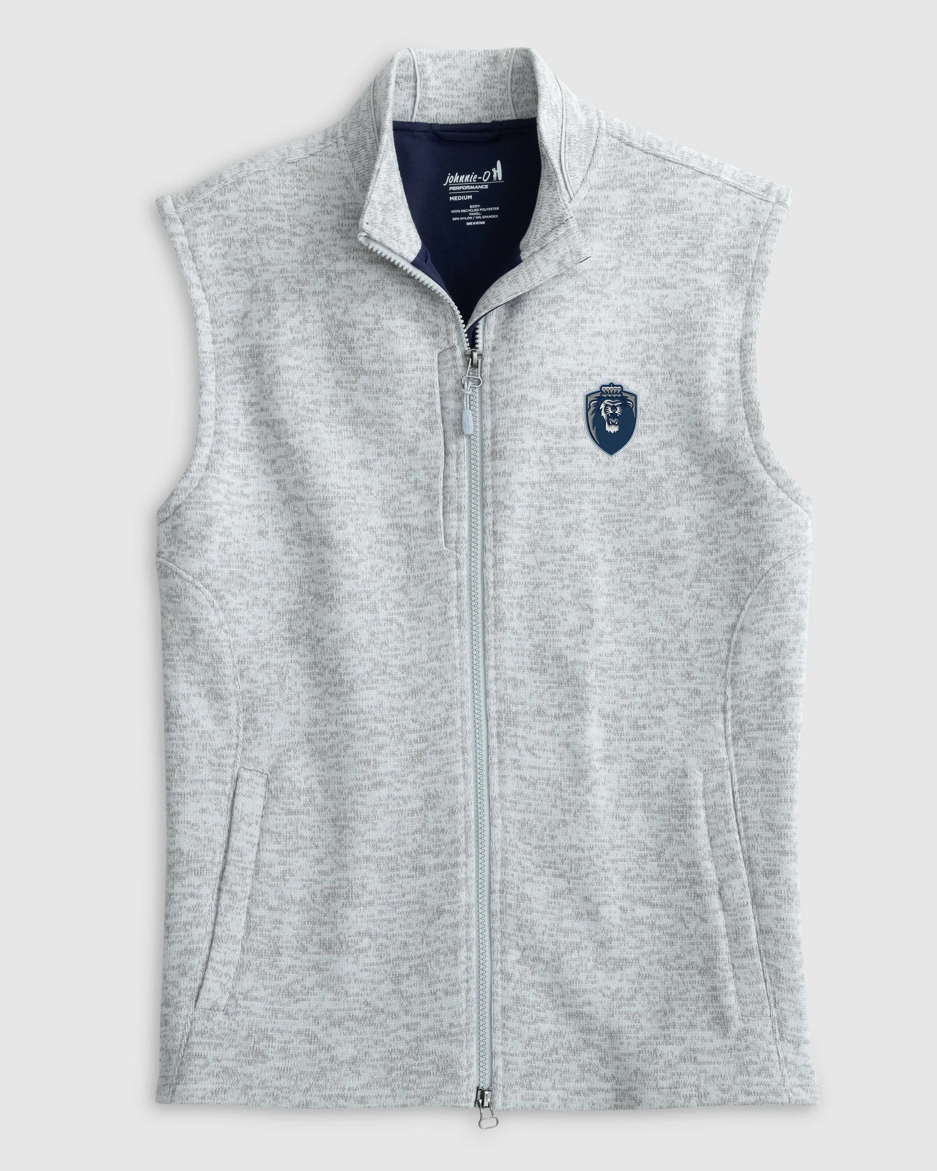 Old Dominion Denalis Performance Fleece Vest - Big Blue Logo sold by Johnnie-O product image thumbnail 2