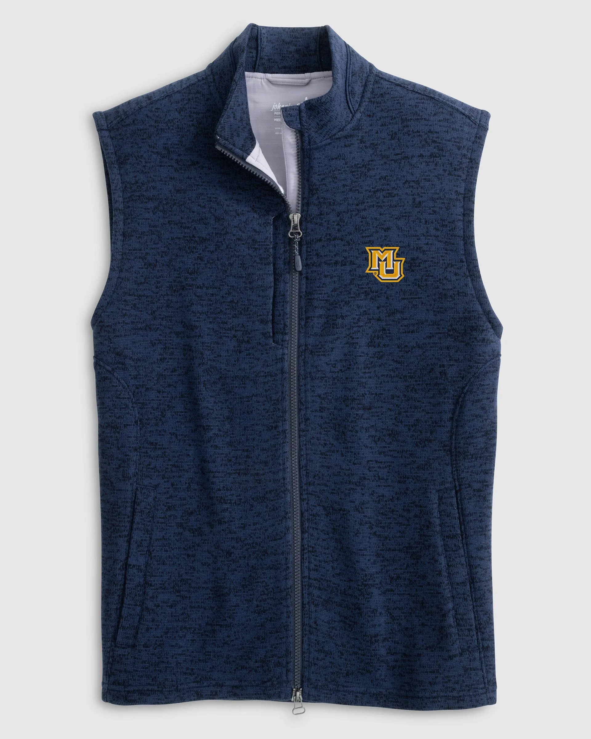 Marquette University Denalis Performance Fleece Vest sold by Johnnie-O product image thumbnail 2