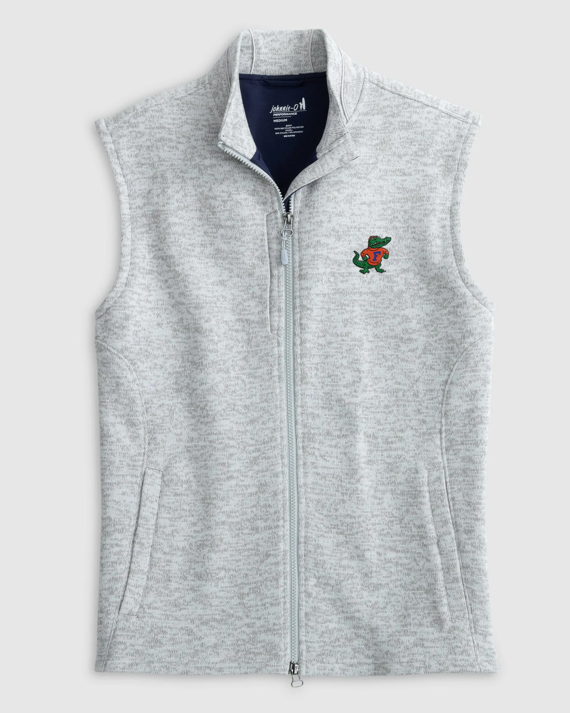 Florida Denalis Performance Fleece Vest - Vault Logo sold by Johnnie-O