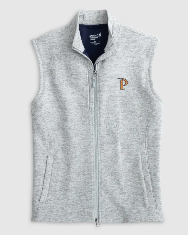 Pepperdine Denalis Performance Fleece Vest sold by Johnnie-O