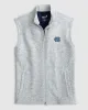 North Carolina Denalis Performance Fleece Vest sold by Johnnie-O