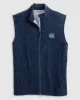 North Carolina Denalis Performance Fleece Vest sold by Johnnie-O