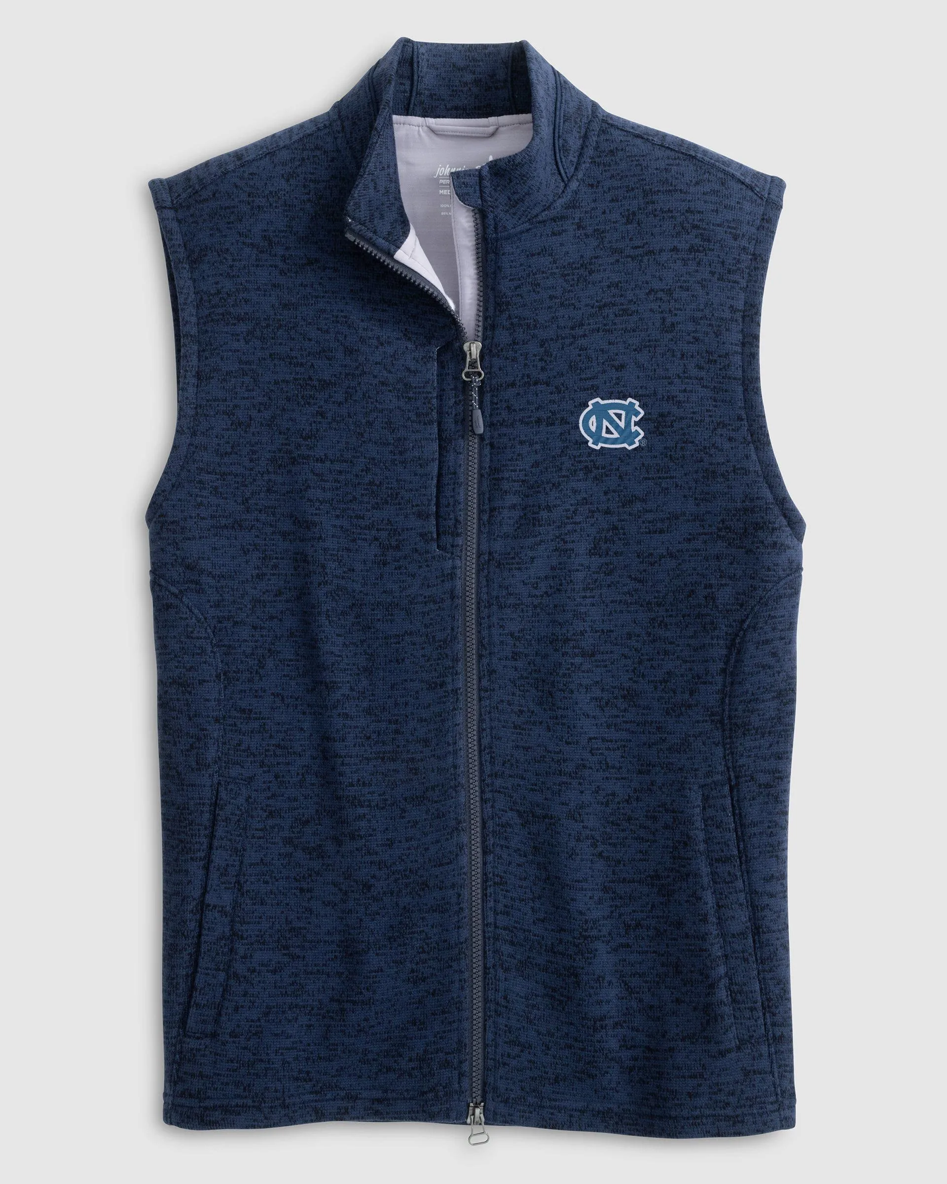North Carolina Denalis Performance Fleece Vest sold by Johnnie-O product image thumbnail 3