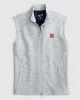 Nebraska Denalis Performance Fleece Vest sold by Johnnie-O