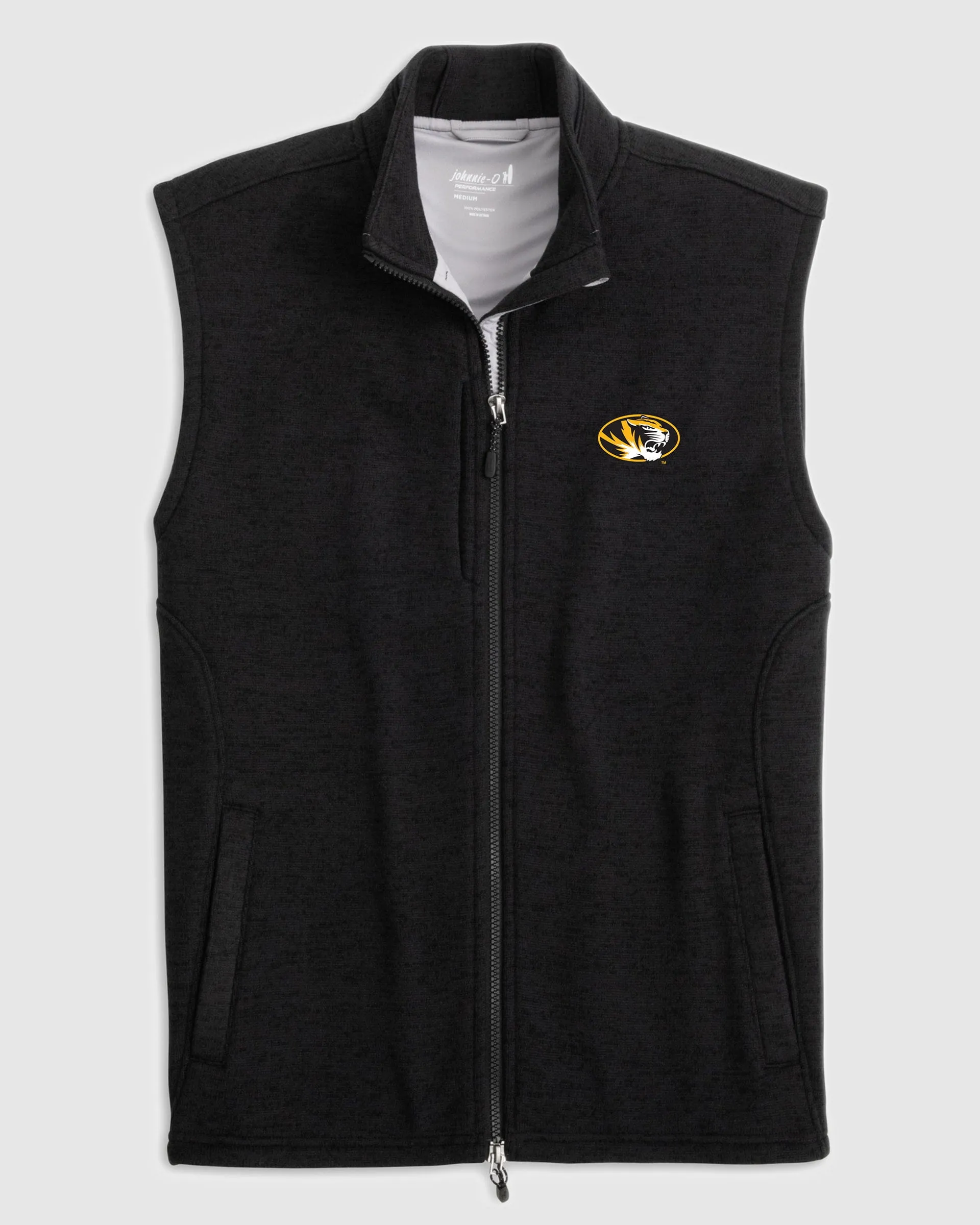 Missouri Denalis Performance Fleece Vest sold by Johnnie-O