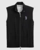 North Carolina Denalis Performance Fleece Vest - Tar Heel Logo sold by Johnnie-O