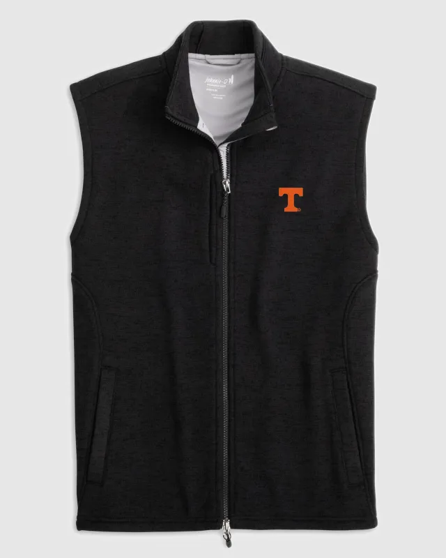 Tennessee Denalis Performance Fleece Vest sold by Johnnie-O