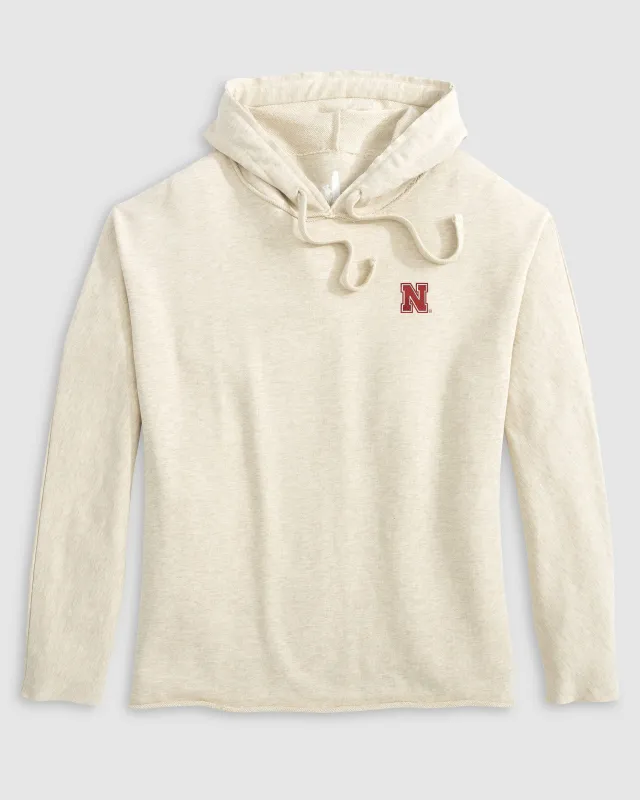 Women's Nebraska Kelli Pullover Hoodie sold by Johnnie-O