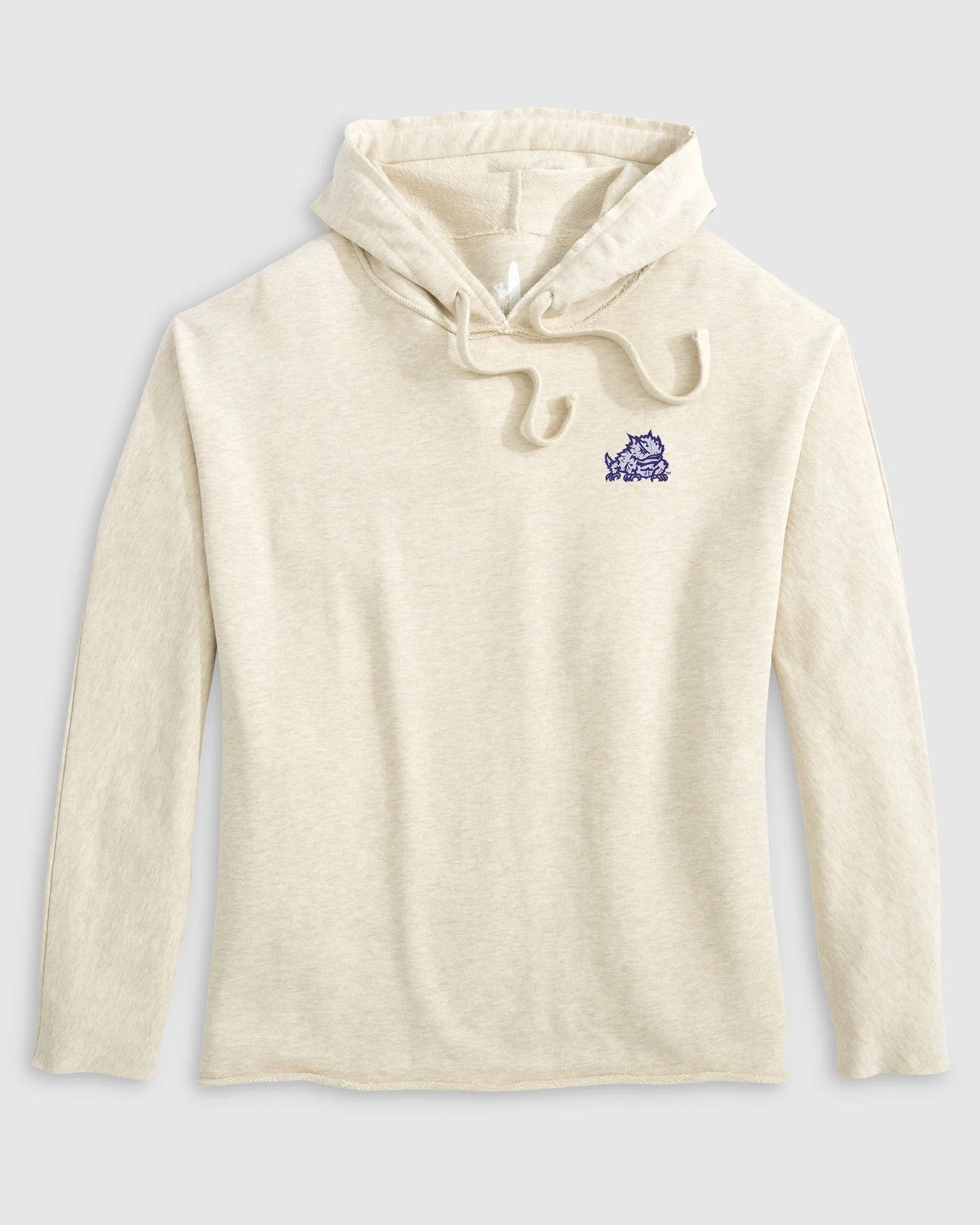 Women's Texas Christian Kelli Pullover Hoodie - Horned Frog Logo sold by Johnnie-O
