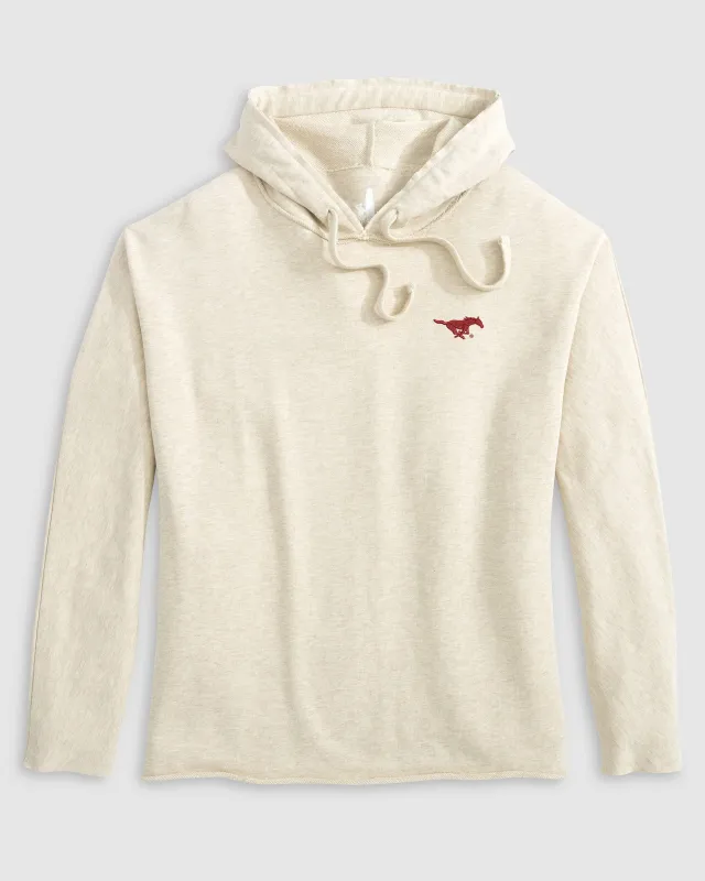 Women's Southern Methodist Kelli Pullover Hoodie sold by Johnnie-O