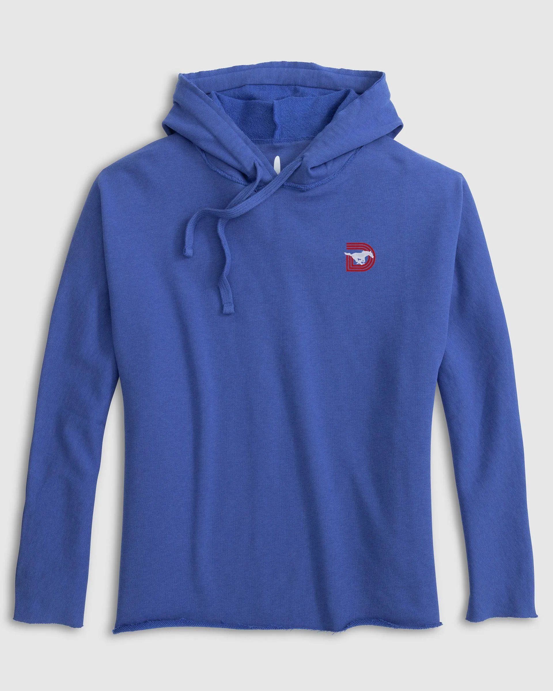 Women's Southern Methodist Kelli Pullover Hoodie - Triple D Logo sold by Johnnie-O