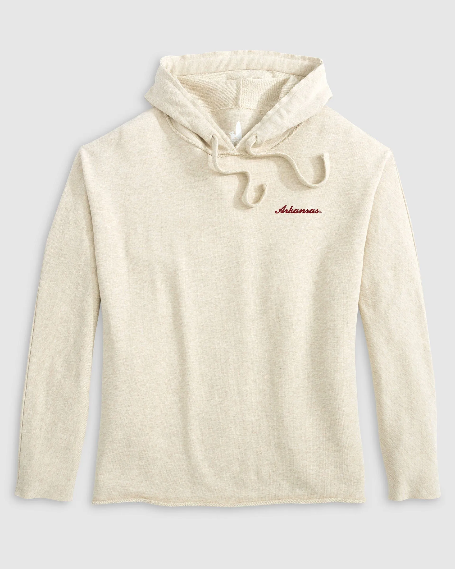 Women's Arkansas Kelli Pullover Hoodie - Script Logo sold by Johnnie-O