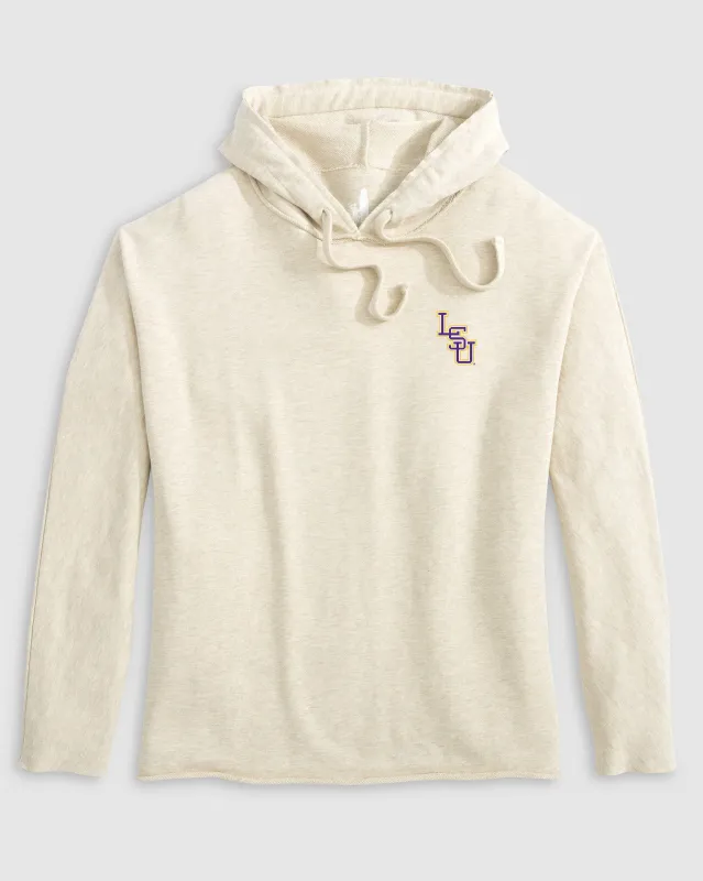 Women's Louisiana State Kelli Pullover Hoodie - Baseball Logo sold by Johnnie-O