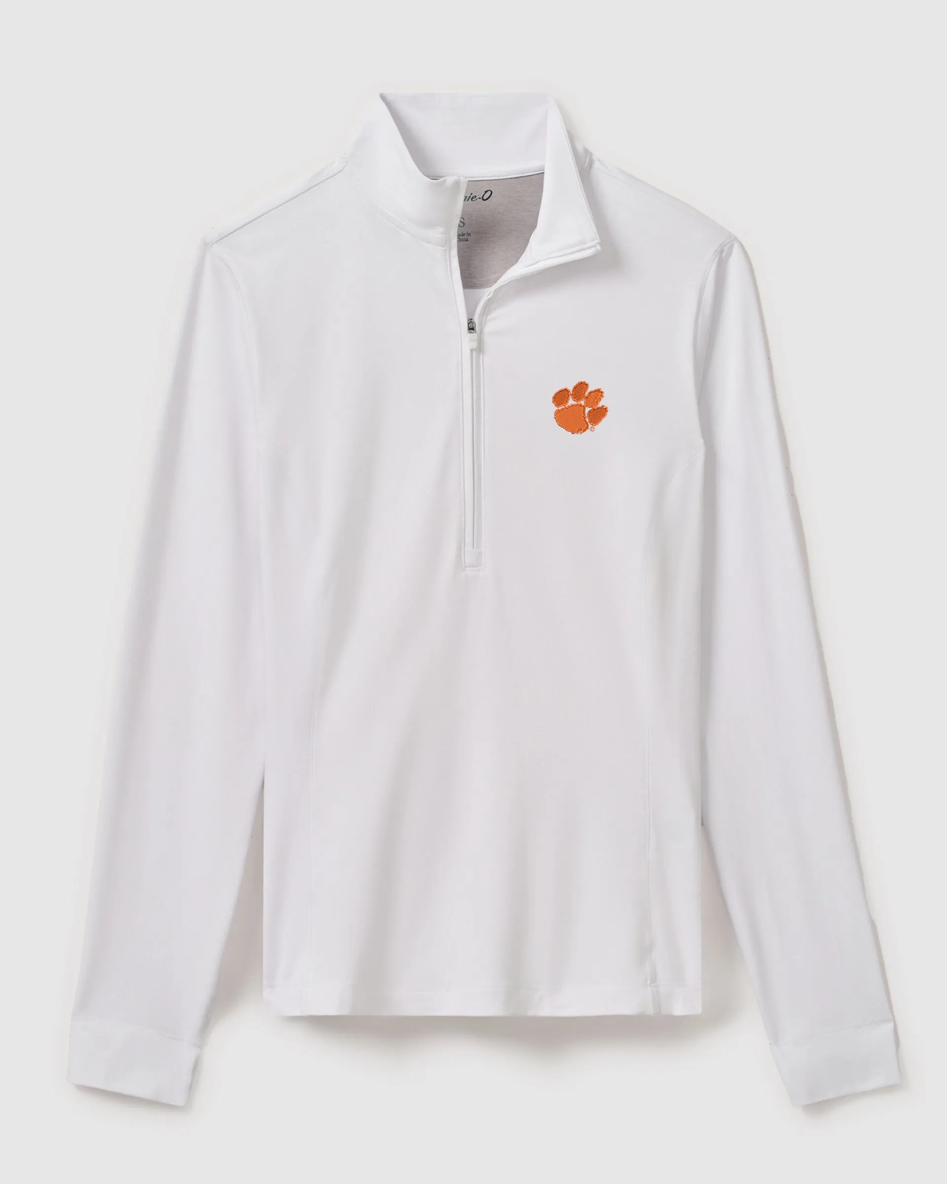 Women's Clemson Susie Performance 1/4 Zip sold by Johnnie-O