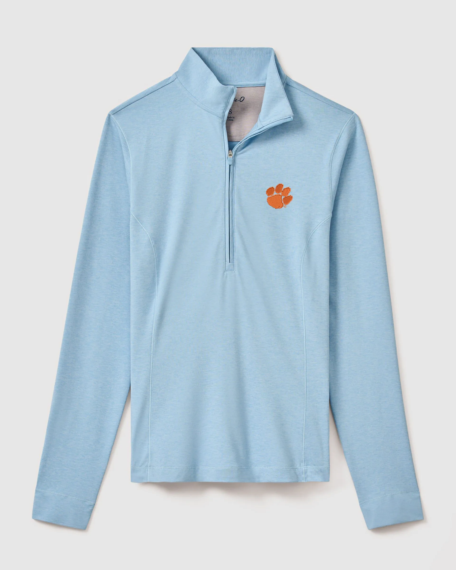 Women's Clemson Susie Performance 1/4 Zip sold by Johnnie-O product image thumbnail 3