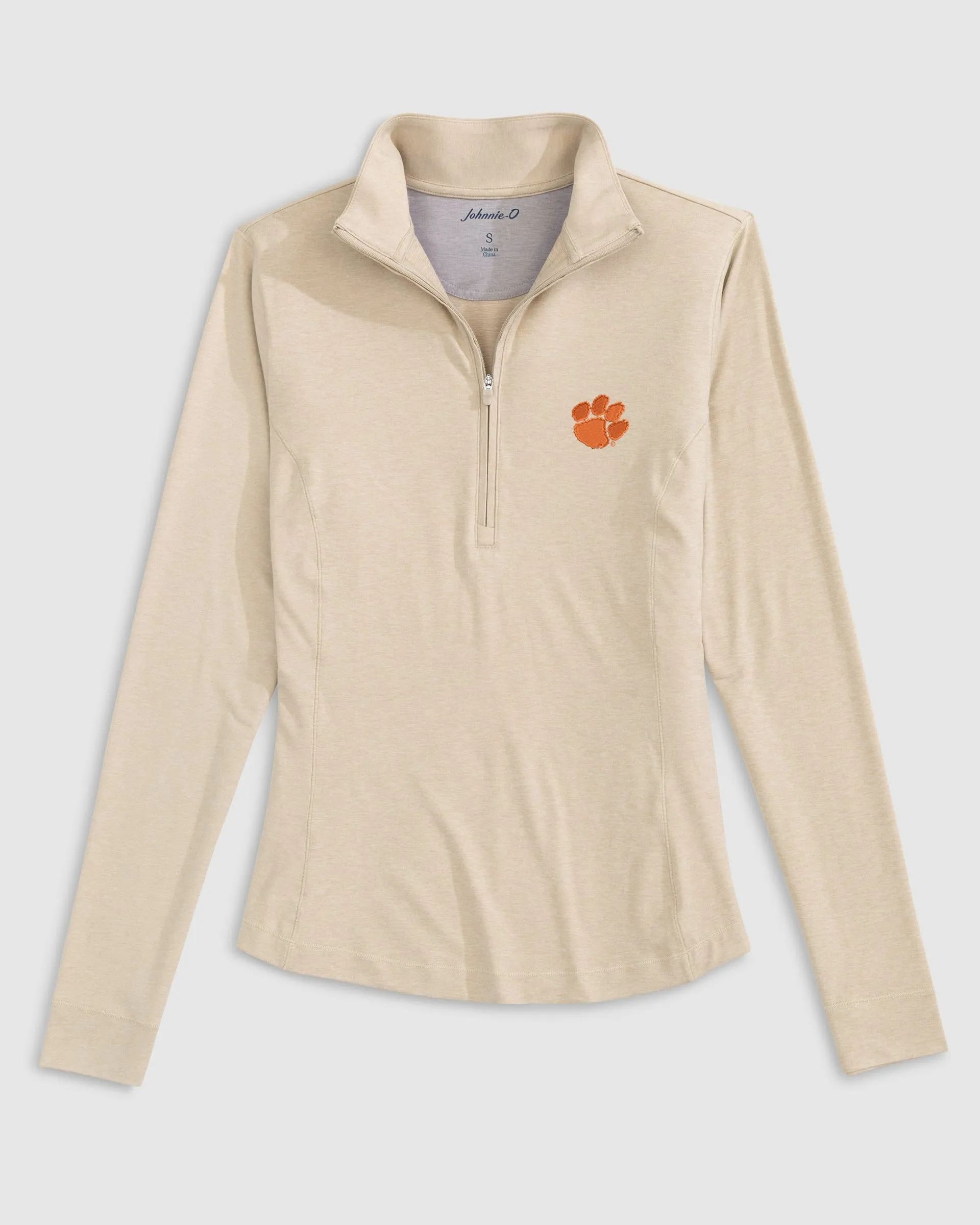 Women's Clemson Susie Performance 1/4 Zip sold by Johnnie-O product image thumbnail 2