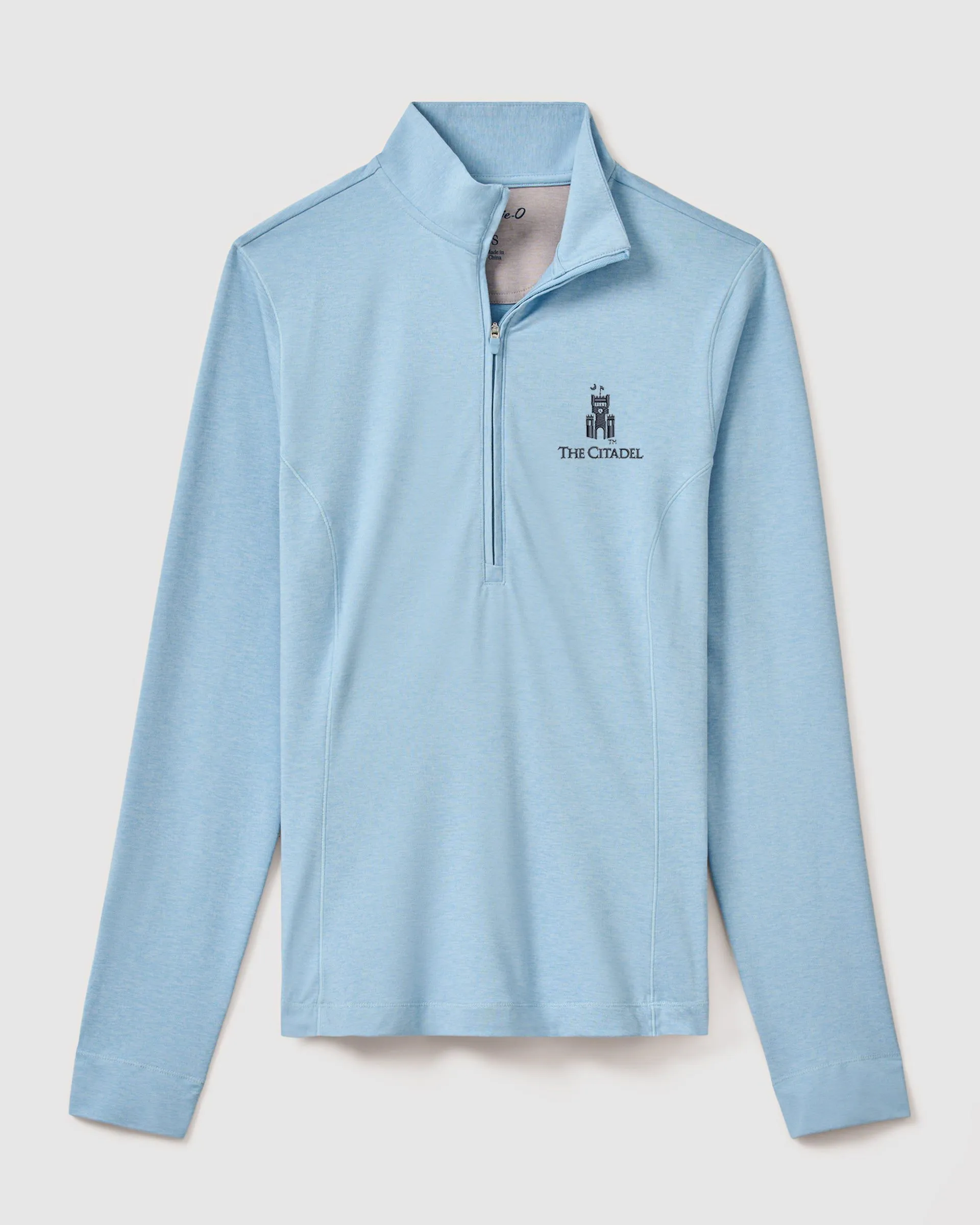 Women's The Citadel Susie Performance 1/4 Zip sold by Johnnie-O product image thumbnail 4