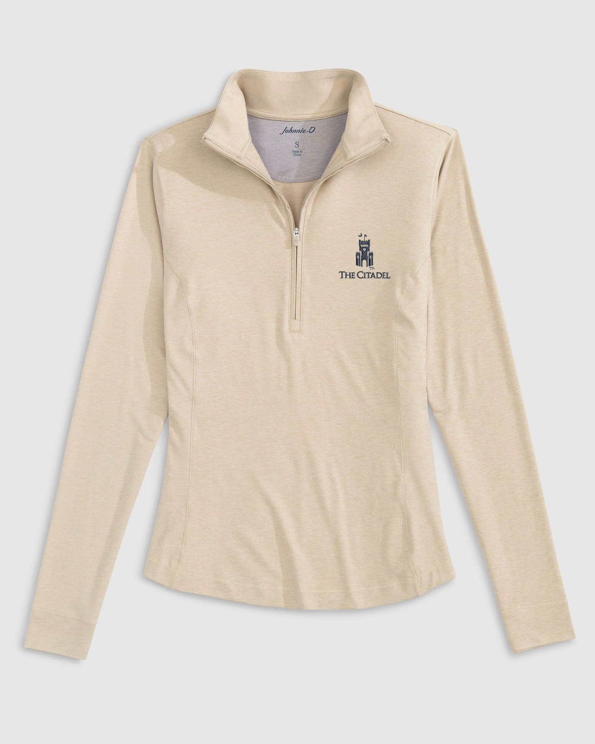 Women's The Citadel Susie Performance 1/4 Zip sold by Johnnie-O product image thumbnail 3