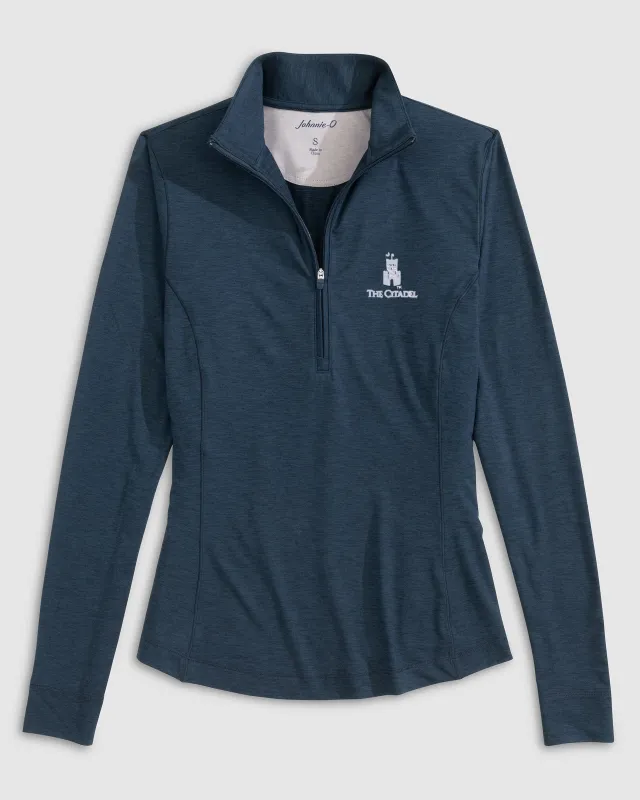 Women's The Citadel Susie Performance 1/4 Zip sold by Johnnie-O
