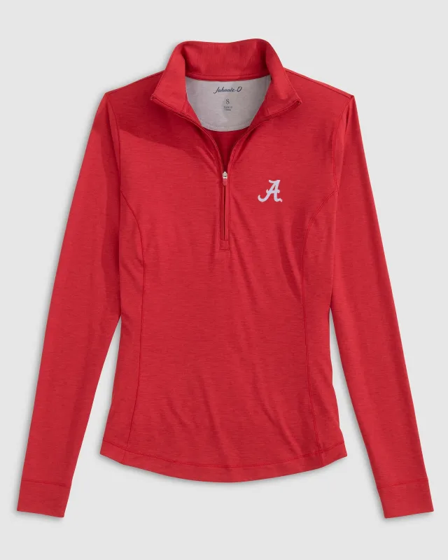 Women's University of Alabama Susie Performance 1/4 Zip sold by Johnnie-O