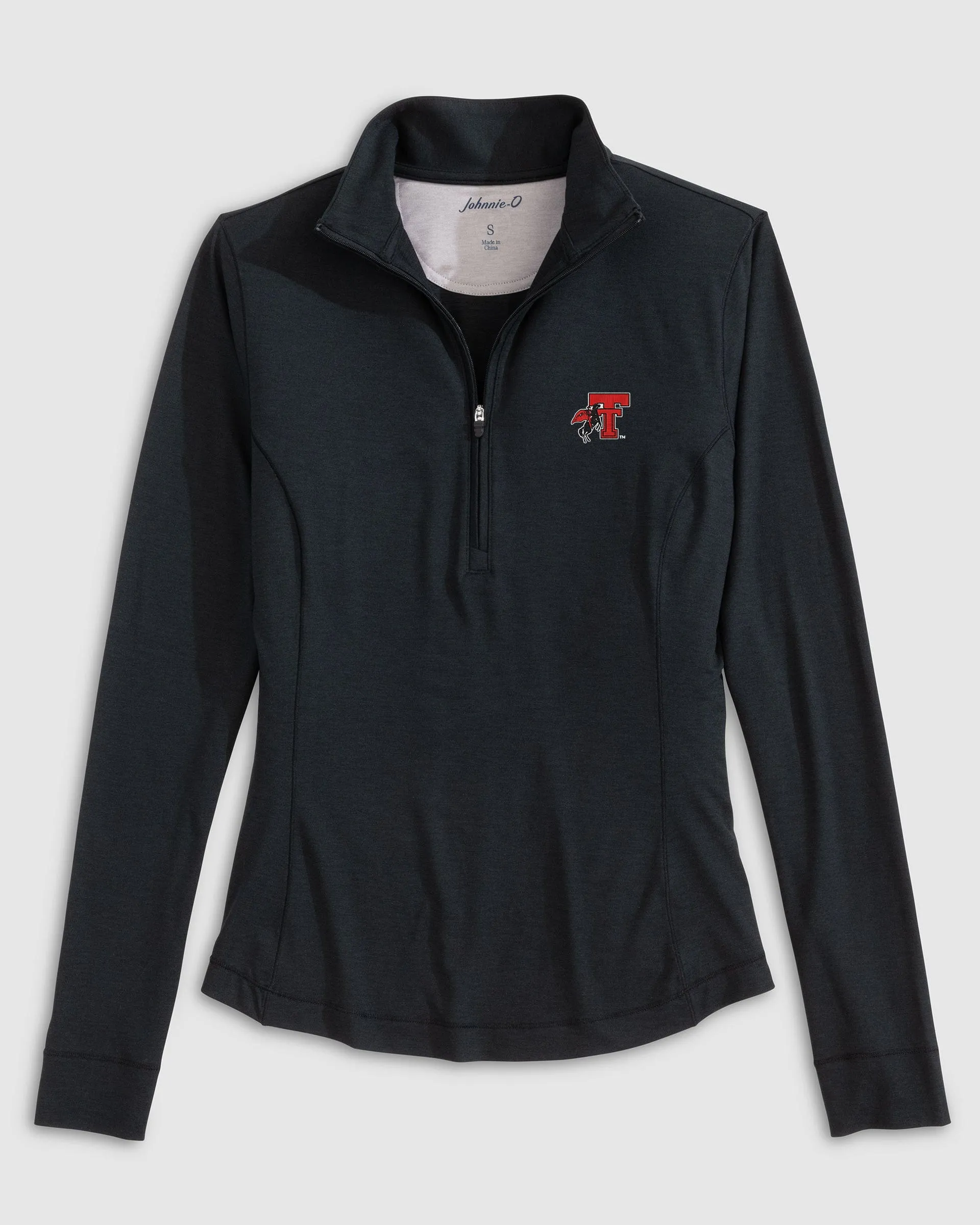 Women's Texas Tech Susie Performance 1/4 Zip - Vault Logo sold by Johnnie-O product image thumbnail 4