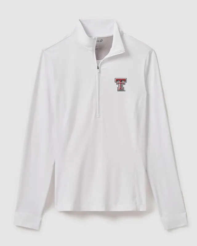Women's Texas Tech Susie Performance 1/4 Zip sold by Johnnie-O