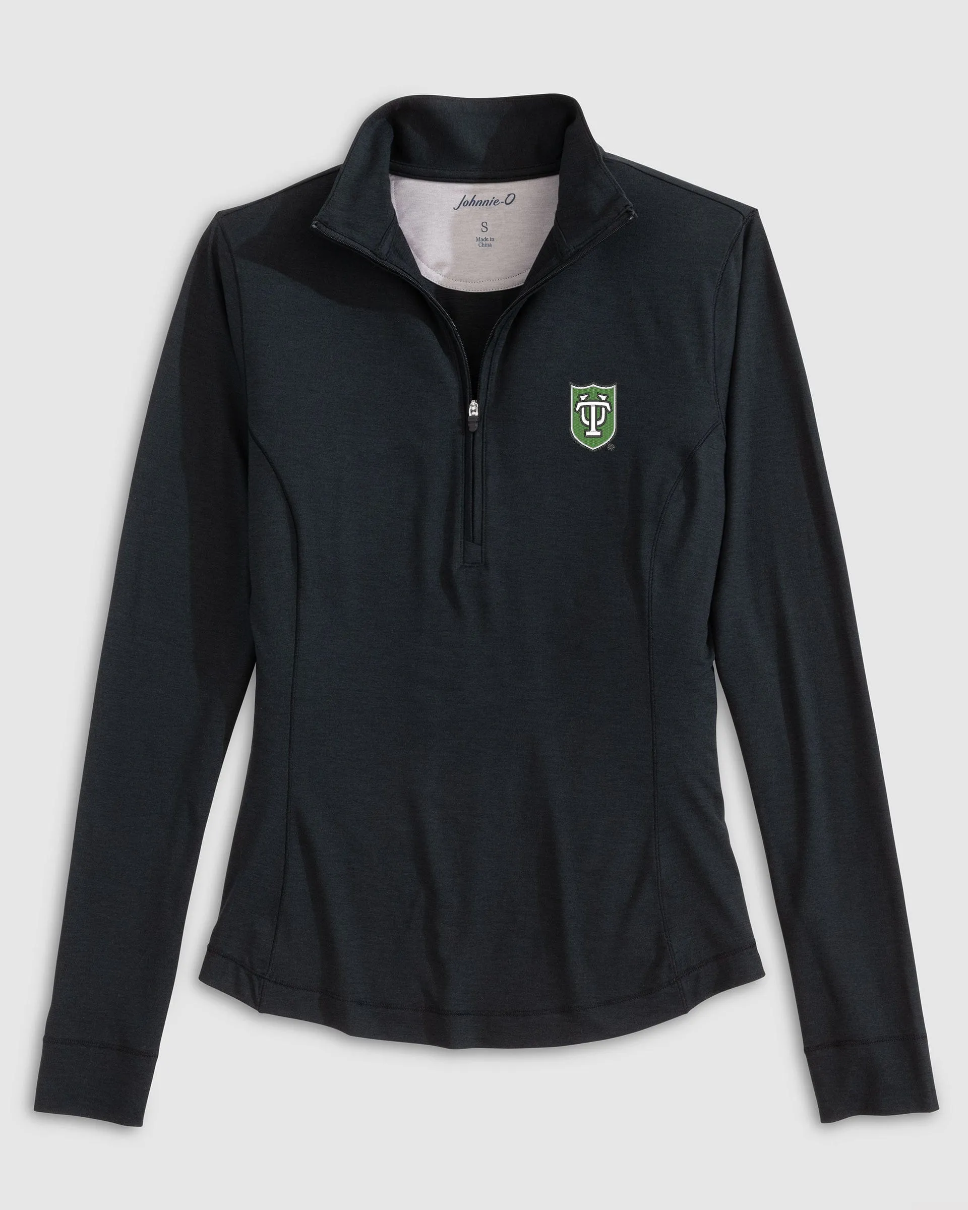 Women's Tulane Susie Performance 1/4 Zip sold by Johnnie-O product image thumbnail 4