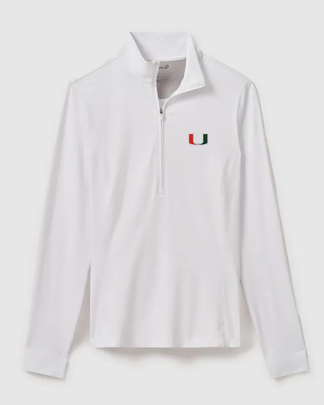 Women's Miami Susie Performance 1/4 Zip sold by Johnnie-O