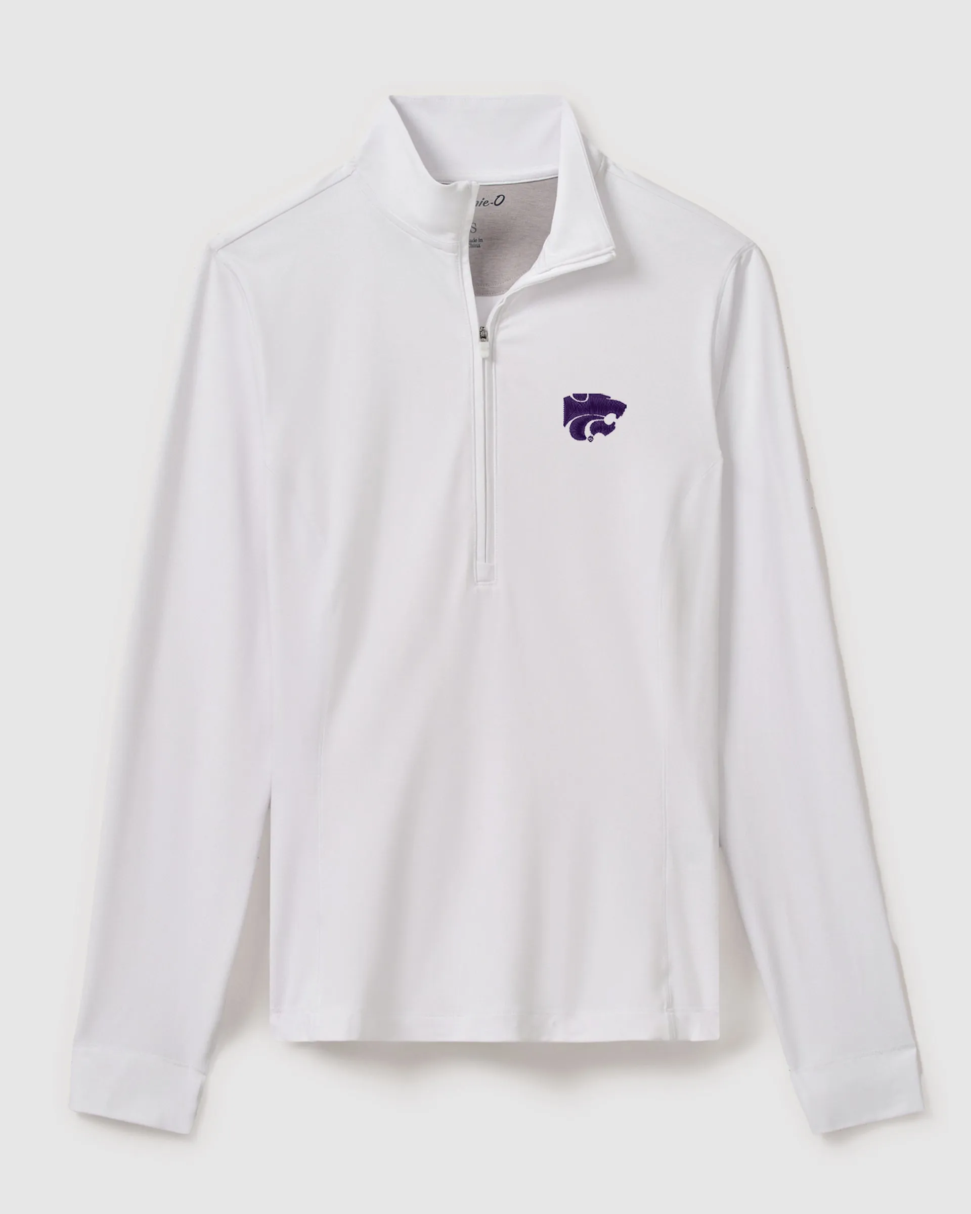 Women's Kansas State Susie Performance 1/4 Zip sold by Johnnie-O