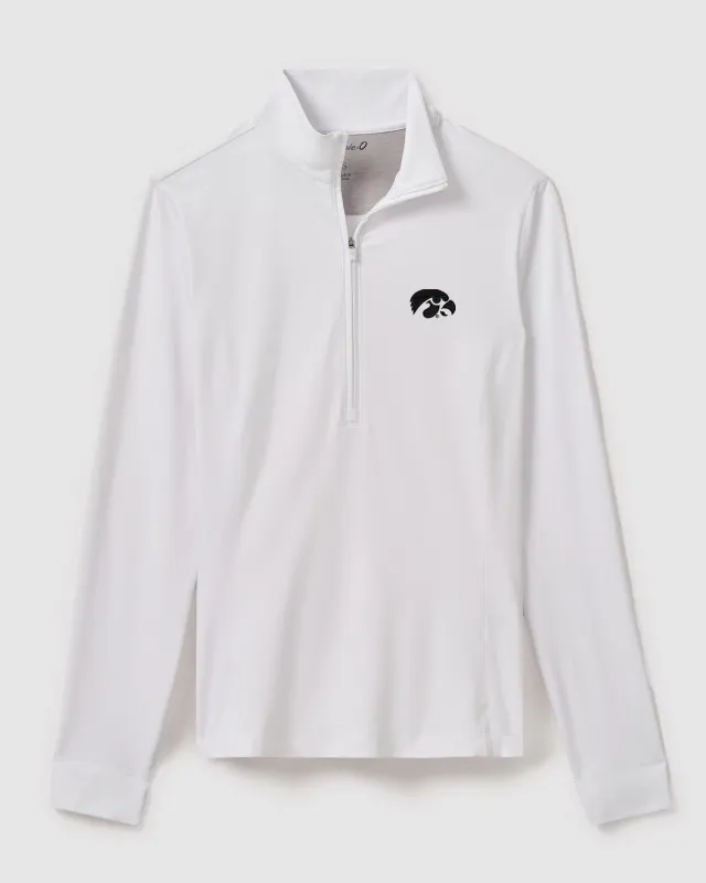 Women's Iowa Susie Performance 1/4 Zip sold by Johnnie-O
