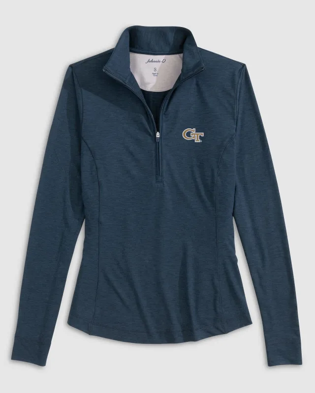 Women's George Tech Susie Performance 1/4 Zip sold by Johnnie-O